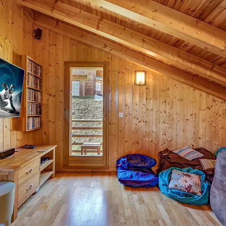 La Luge - Jacuzzi - Sauna Chalet La Tzoumaz